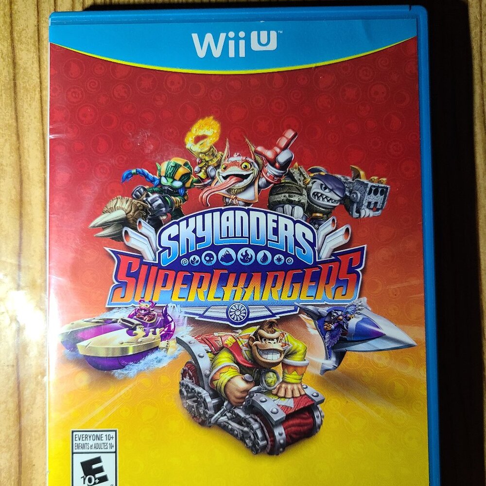 Skylanders Superchargers Nintendo Wii U Game (no manual)